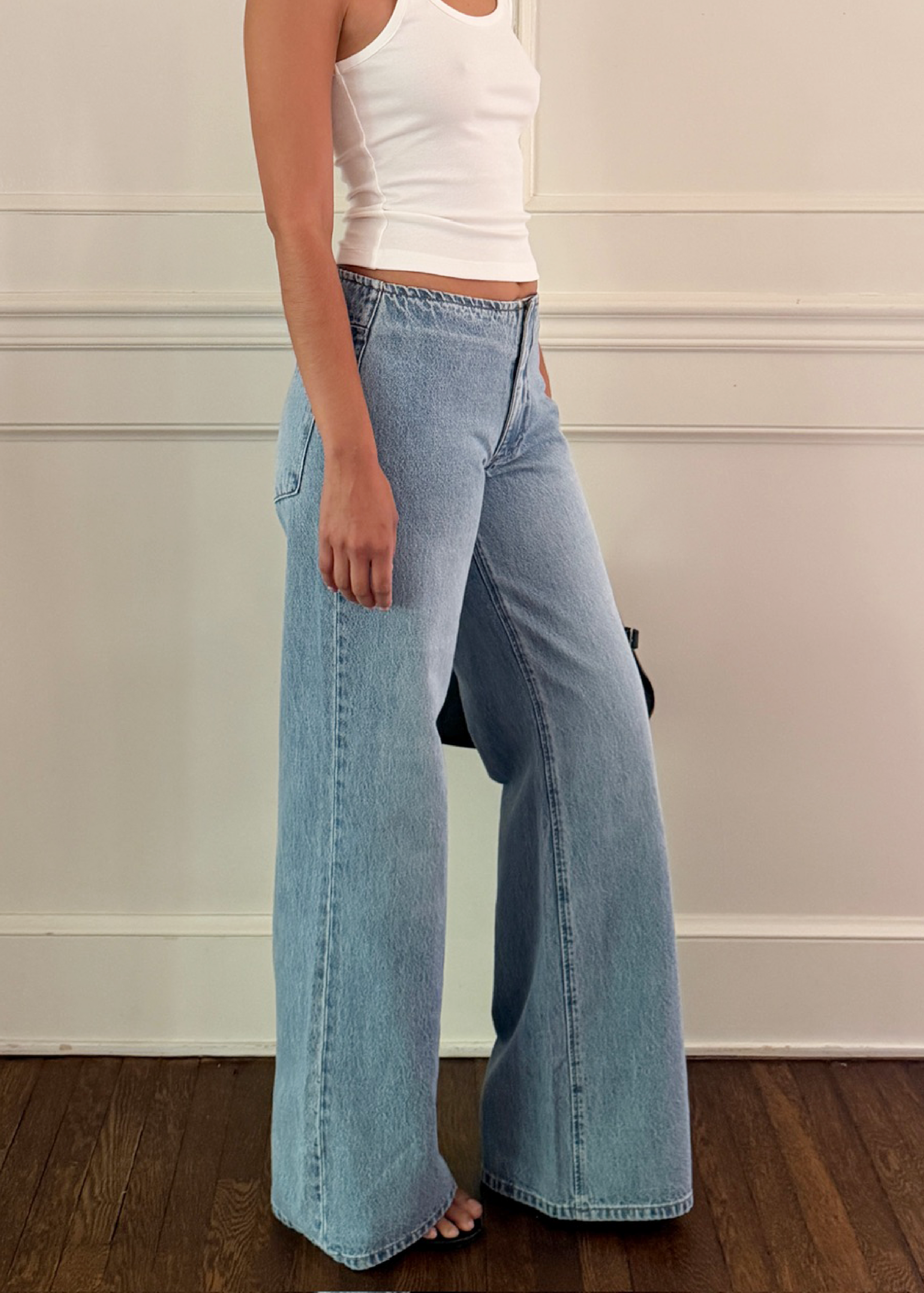 agnes jean in sky denim