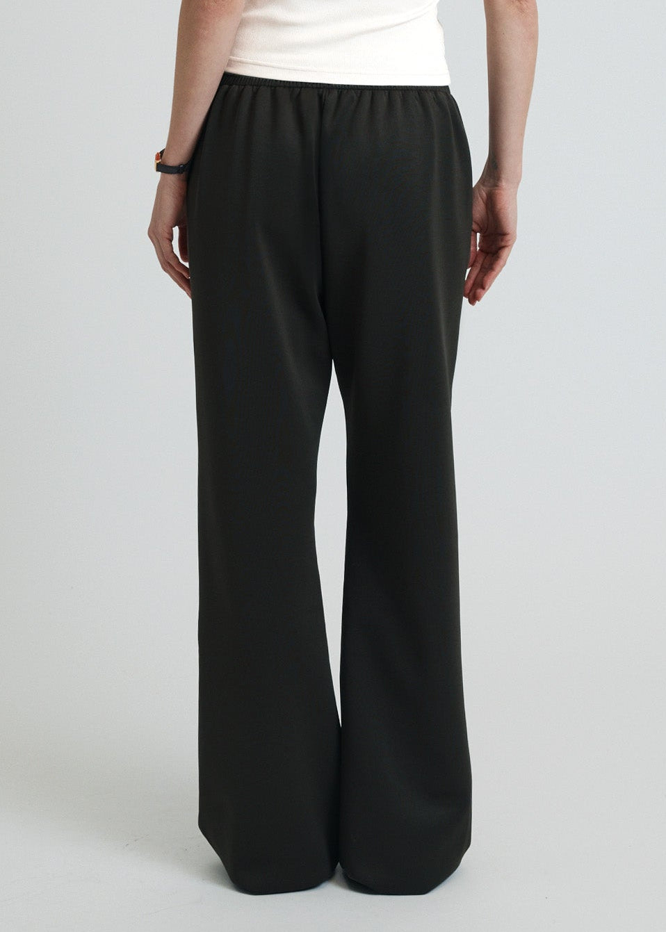 drew track pant in black