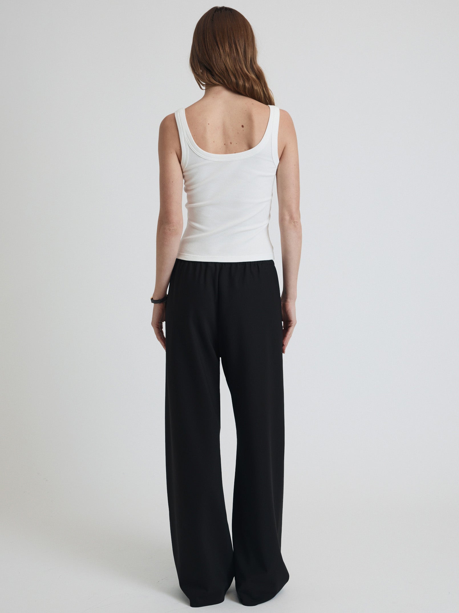 james pant in black suiting twill - preorder