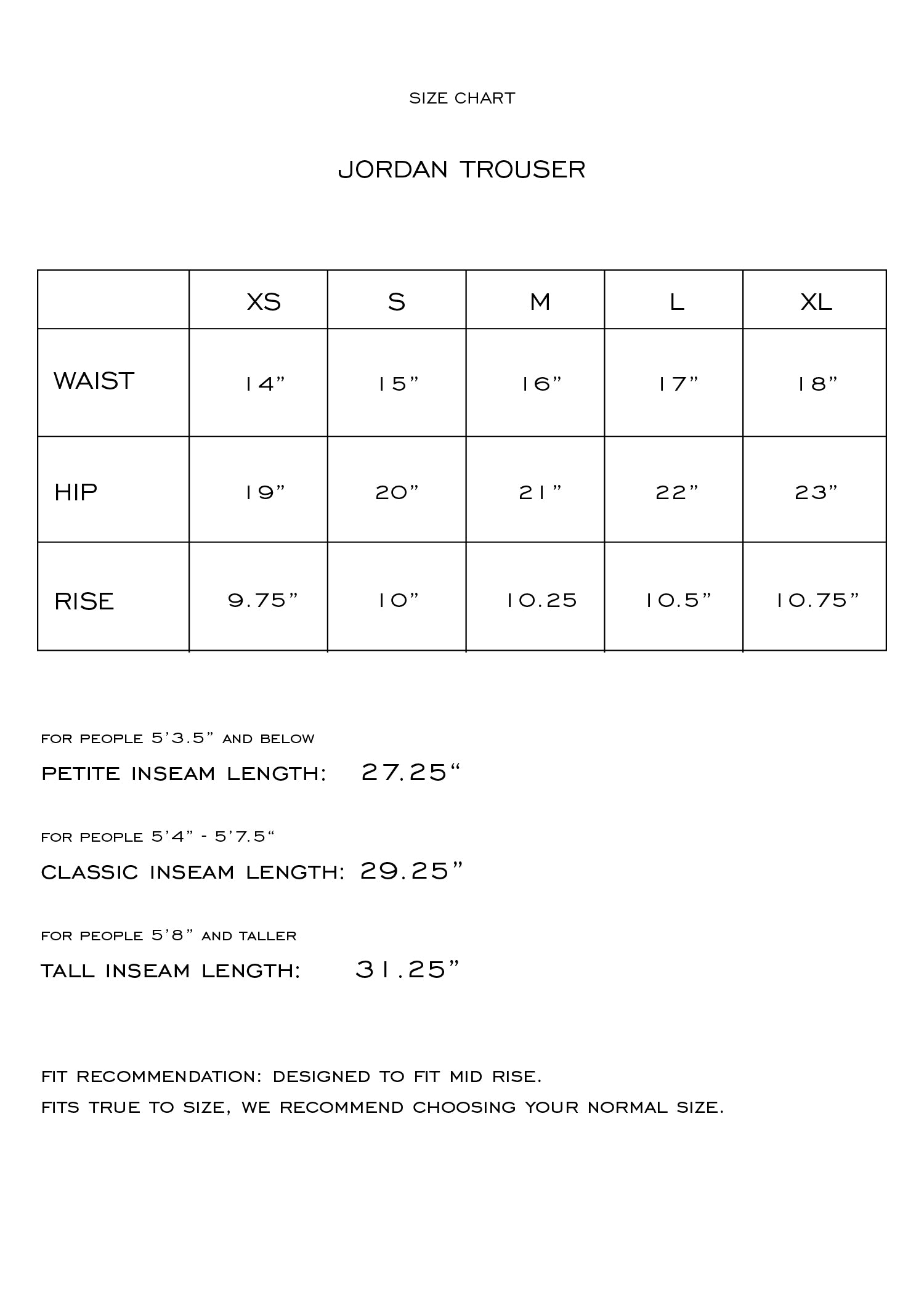 jordan trouser in black suiting twill